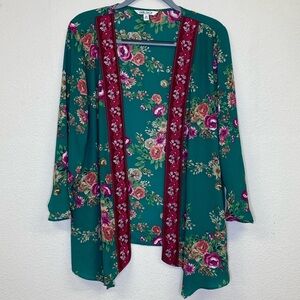 Pioneer Woman Floral Kimono Size S/M